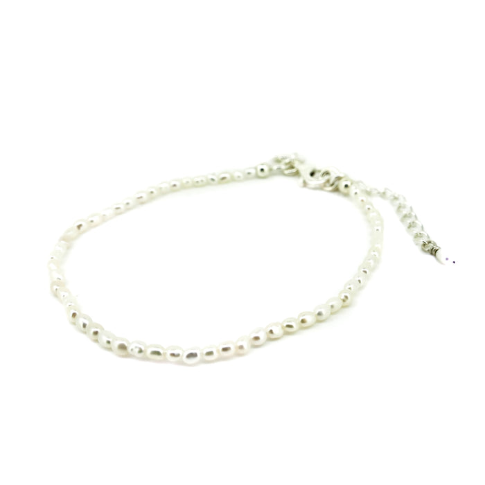 childrens dainty pearl bracelet