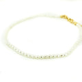 pearl anklet gold