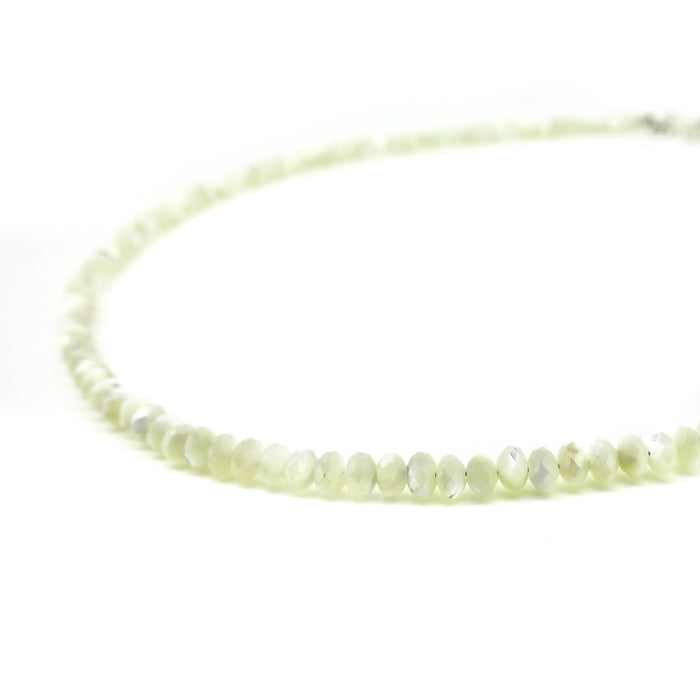 mother of pearl necklace by lush designs beach jewellery