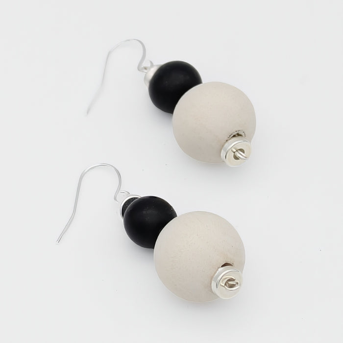 Midnight Moon Dangle Earring - Sylca Designs - Chunky Jewelry