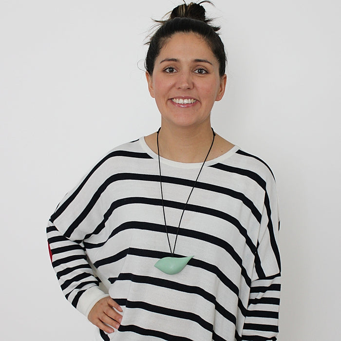 Mint Robin Pendant Necklace - Sylca Designs - Chunky Jewelry