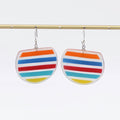 Multi-Color Eleni Dangle Earring - Sylca Designs - Chunky Jewelry