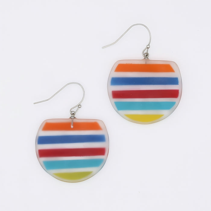Multi-Color Eleni Dangle Earring - Sylca Designs - Chunky Jewelry