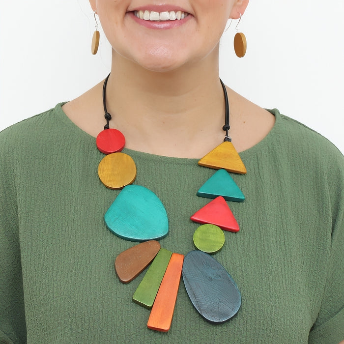 Multi Color Long Alexis Necklace