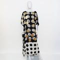 Multi Dimension Polka Dot Kaftan - Sylca Designs - Chunky Jewelry