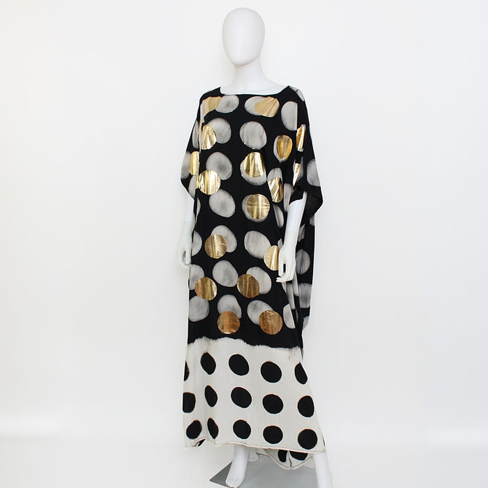 Multi Dimension Polka Dot Kaftan - Sylca Designs - Chunky Jewelry