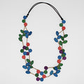 Multi Lizzie Petal Necklace - Sylca Designs - Chunky Jewelry