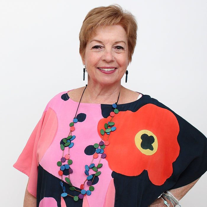 Multi Lizzie Petal Necklace - Sylca Designs - Chunky Jewelry