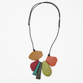 Multicolor Bib Alexis Necklace - Sylca Designs - Chunky Jewelry