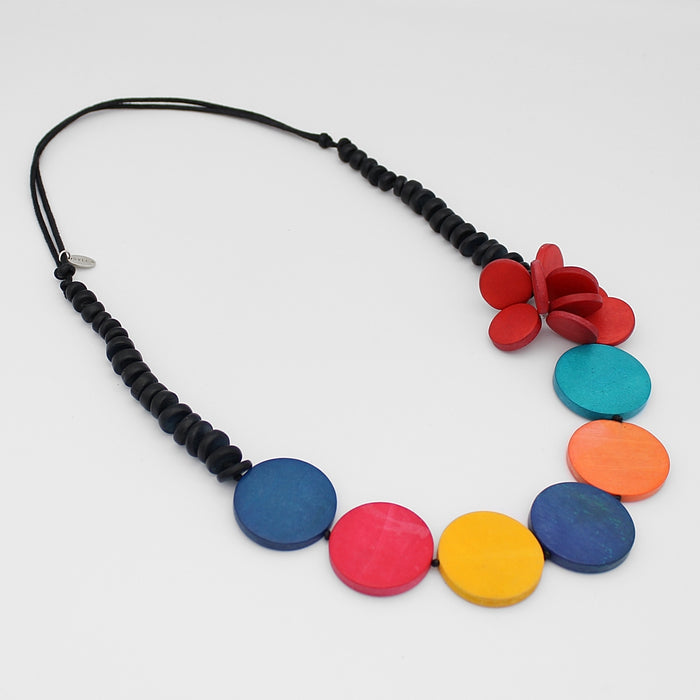 Multicolor Jardin Necklace - Sylca Designs - Chunky Jewelry