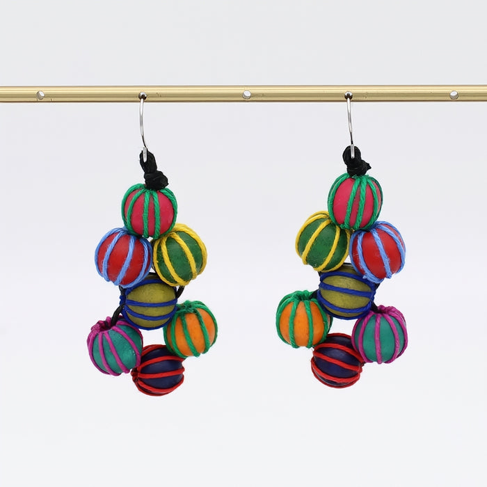 Multicolor Pamela Berries Earrings - Sylca Designs - Chunky Jewelry