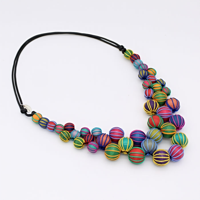 Multicolor Pamela Berries Necklace - Sylca Designs - Chunky Jewelry