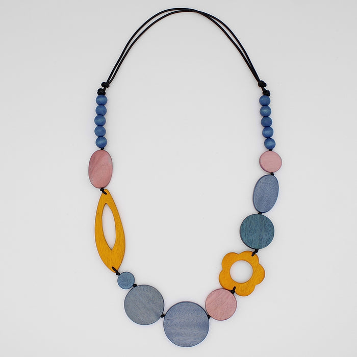 Multicolor Statement Gilda necklace - Sylca Designs - Chunky Jewelry