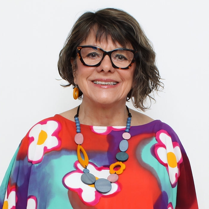Multicolor Statement Gilda necklace - Sylca Designs - Chunky Jewelry