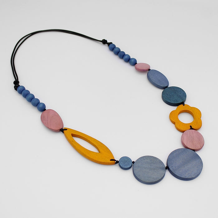 Multicolor Statement Gilda necklace - Sylca Designs - Chunky Jewelry