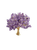 Natural Amethyst Handcrafted Tree Brooch NP003