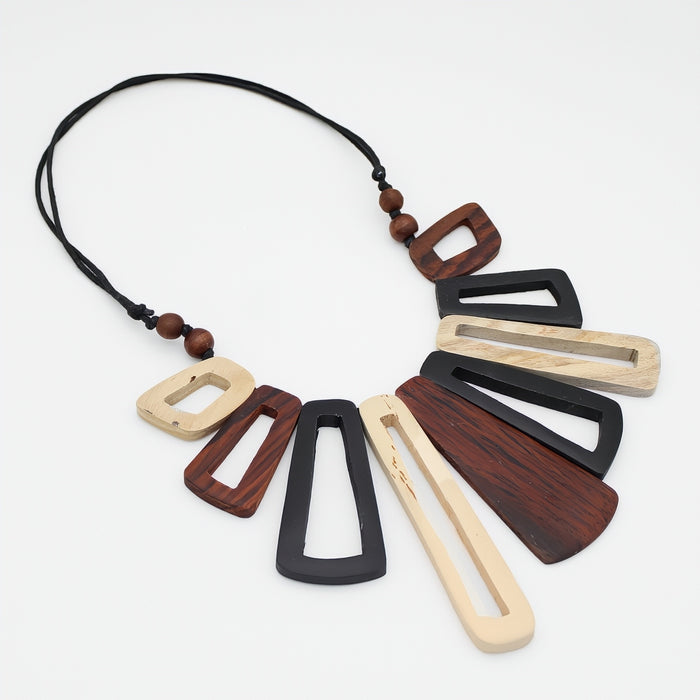Natural Boho Bloom Necklace - Sylca Designs - Chunky Jewelry