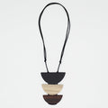 Natural Triple Moon Necklace - Sylca Designs - Chunky Jewelry