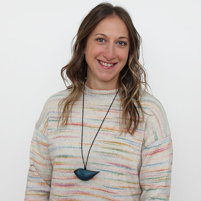 Navy Robin Pendant Necklace - Sylca Designs - Chunky Jewelry