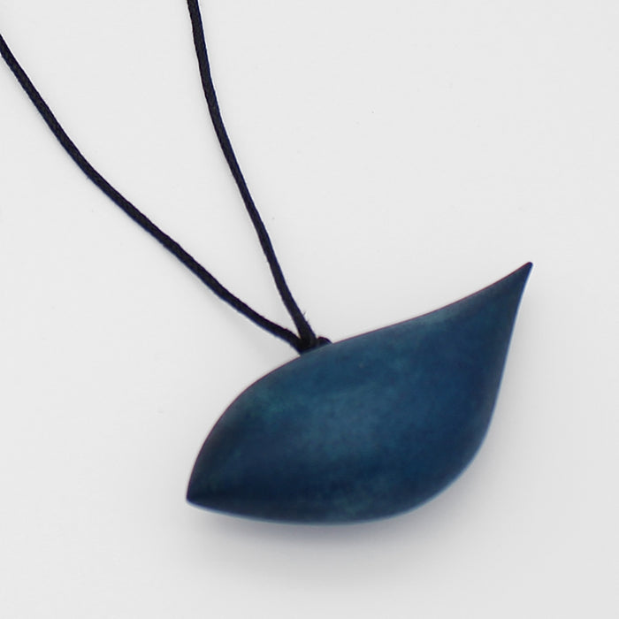 Navy Robin Pendant Necklace - Sylca Designs - Chunky Jewelry