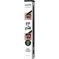NYX  Fill  Fluff Eyebrow Pomade Pencil 08 - Black 0.007 Oz