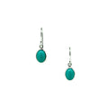 Amazonite hook earrings in sterling silver Australian jewellery
