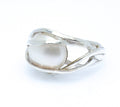 elegant bold pearl dress ring