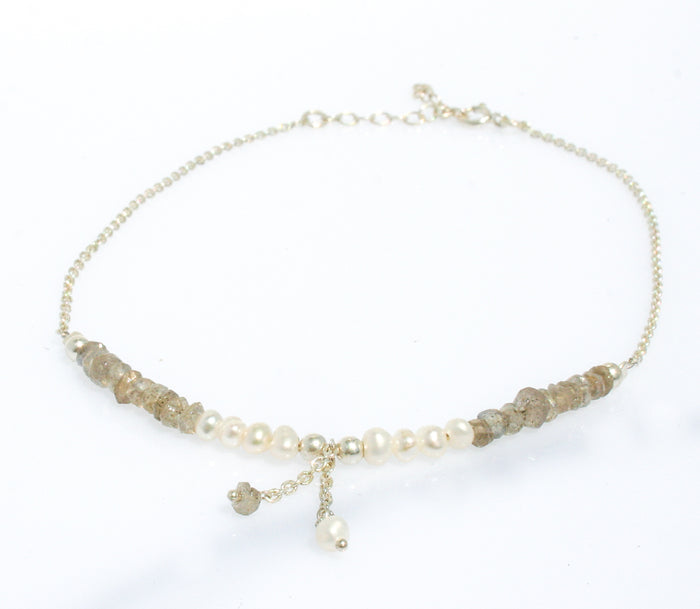 pearl anklet