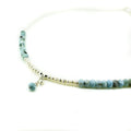 Ocean Spell Pearl Necklace Larimar Silver