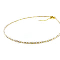 Oceanic Loops Lavender Necklace Gold | Gold Vermeil Lavender Gemstone Necklace
