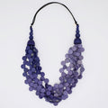 Ombre Purple Gillian Necklace - Sylca Designs - Chunky Jewelry