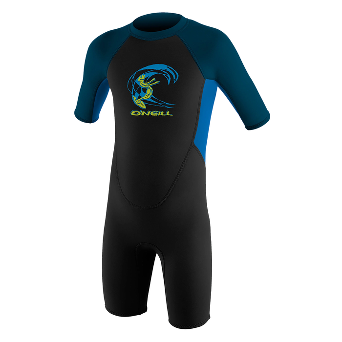 O'Neill Toddler Reactor-2 2mm BZ Spring, FL8-Blk/Ocean/Slate