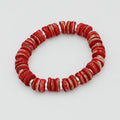 Orange Aurora Stretch Bracelet - Sylca Designs - Chunky Jewelry