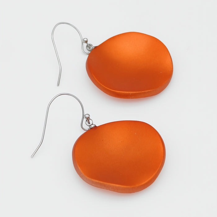Orange Opaline Drift Earring - Sylca Designs - Chunky Jewelry