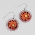 Orange Reign Earrings - Sylca Designs - Chunky Jewelry