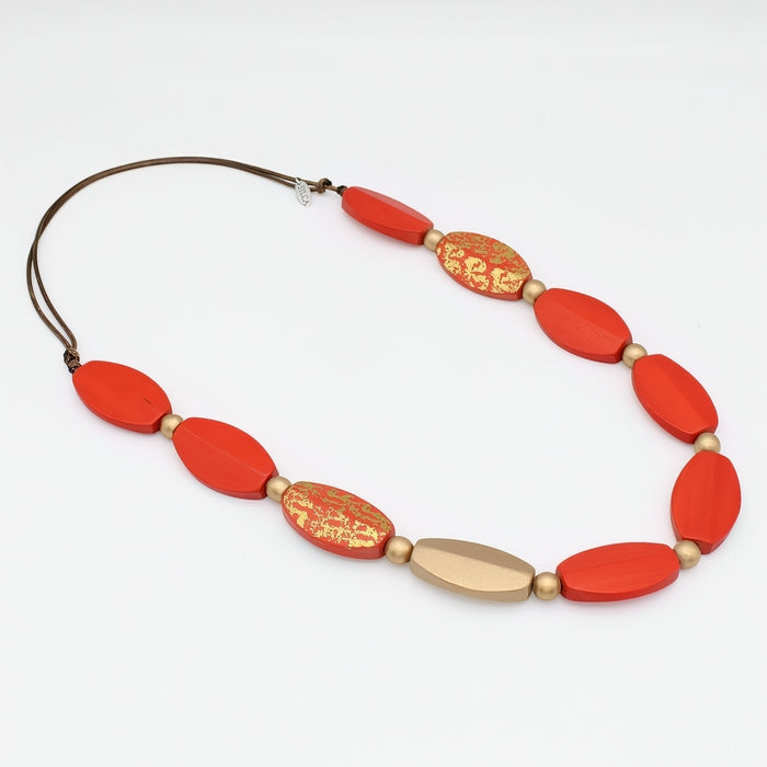 Orange Sloane Inspiro Necklace