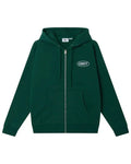 Oval Zip Hoodie - Rain Forest