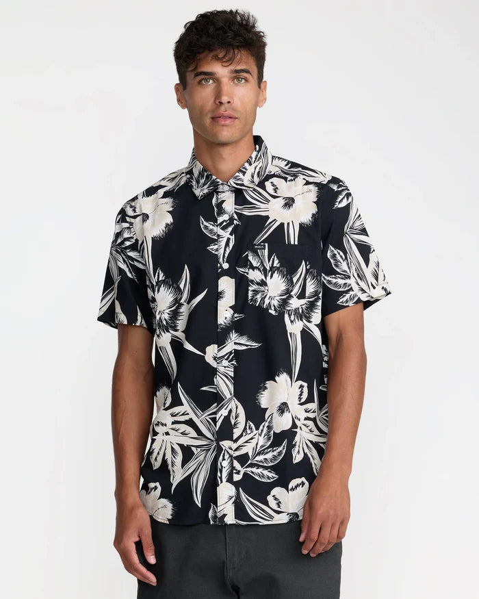 Overspray S/S Knit - Black