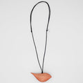 Peach Robin Pendant Necklace - Sylca Designs - Chunky Jewelry