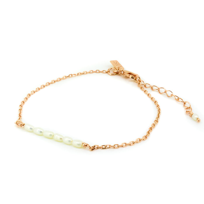Pearl Coast Bracelet Rose Gold | Dainty Rose Gold Bracelet Australia