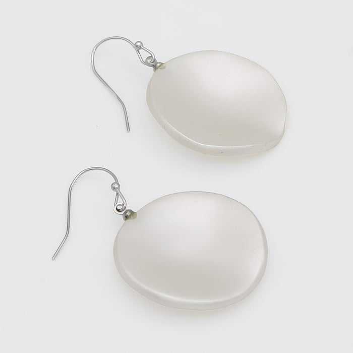Pearl Opaline Drift Earring - Sylca Designs - Chunky Jewelry