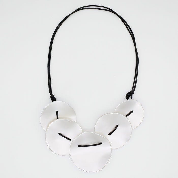 Pearl Opaline Drift Necklace - Sylca Designs - Chunky Jewelry