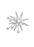 Pearl Setting Star Shaped Brooch QP004