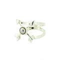 Pearl Tide Arrow Ring