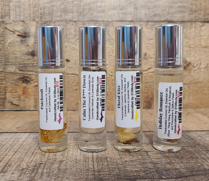 Perfume Oil Rollers - Essential Oil Blends
