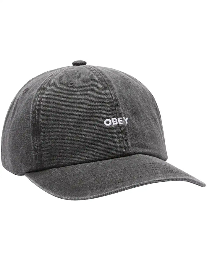 Pigment Bold 6 Panel Hat - Black