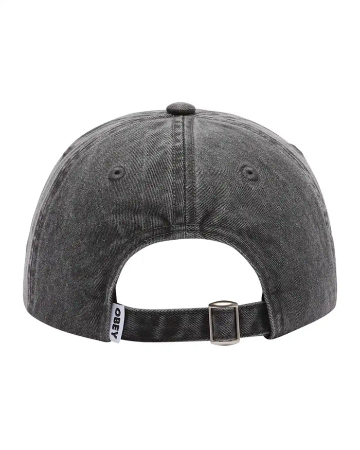 Pigment Bold 6 Panel Hat - Black