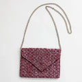 Pink Crochet Statement Clutch - Sylca Designs - Chunky Jewelry