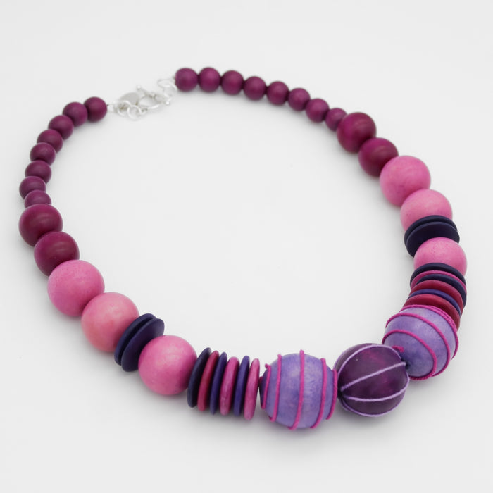 Pink Elowen Bead Necklace