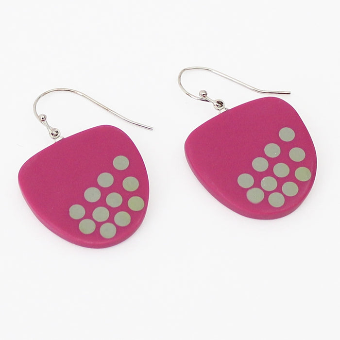 Pink Evie Earrings - Sylca Designs - Chunky Jewelry
